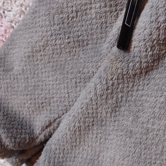 Patagonia Girl's Large(12) Pink Grey Re-Tool T-Snap Fleece Pullover Sweater - Picture 14 of 14